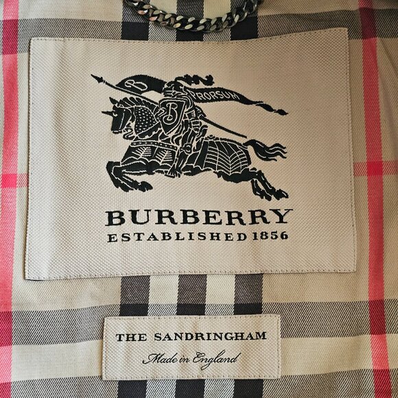 Burberry London Sandringham Trench Coat Long Length - Black - UK2/US0/ITA34/GER3 - Picture 5 of 16